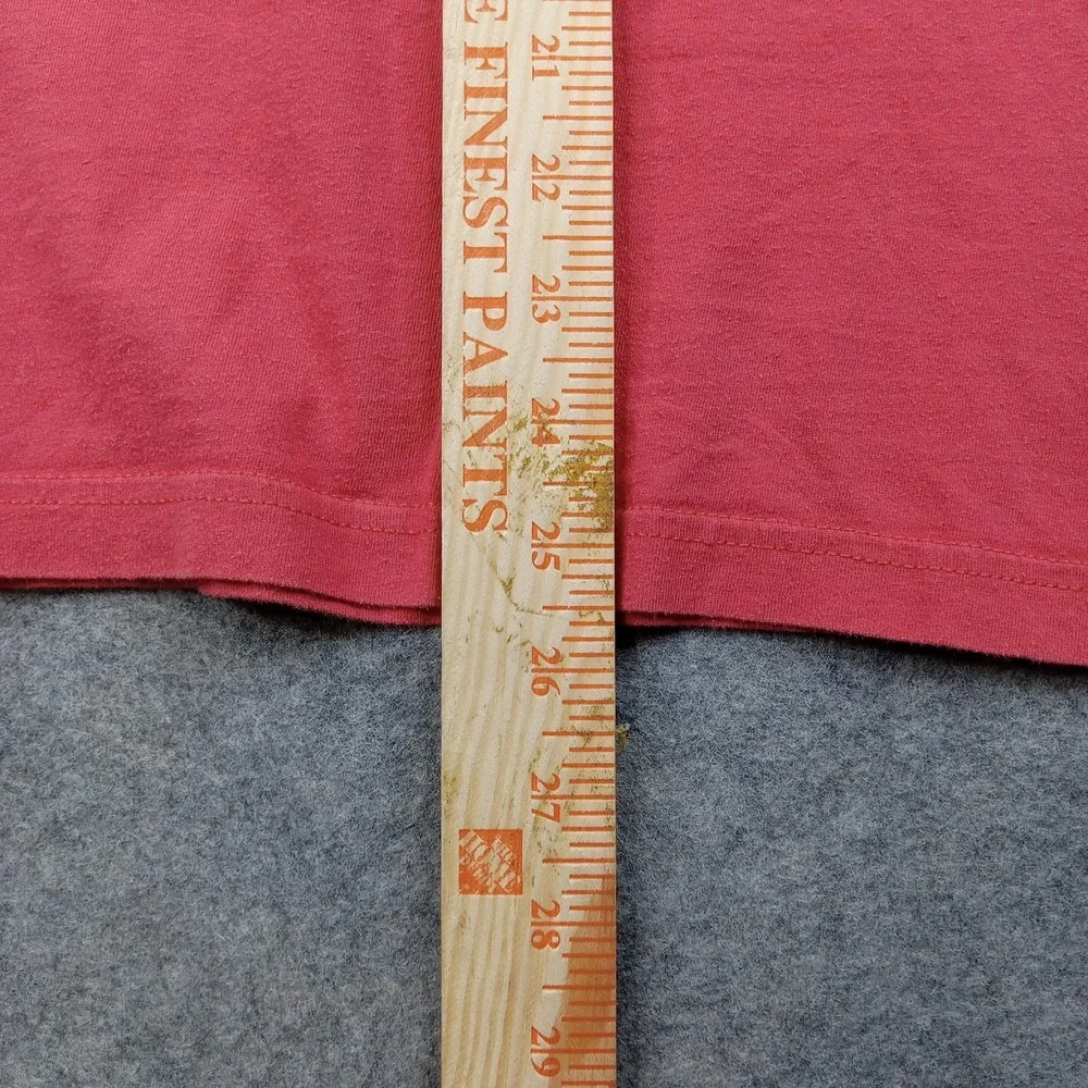 North Face Shirt Mens Medium Red Never Stop Exploring Bear‎ Graphic Tagless Tee
